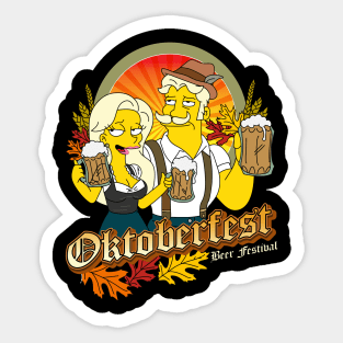 Oktoberfest Beer Festival Sticker